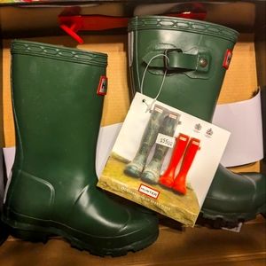 NWT Hunter Toddler Rain Boots size 9